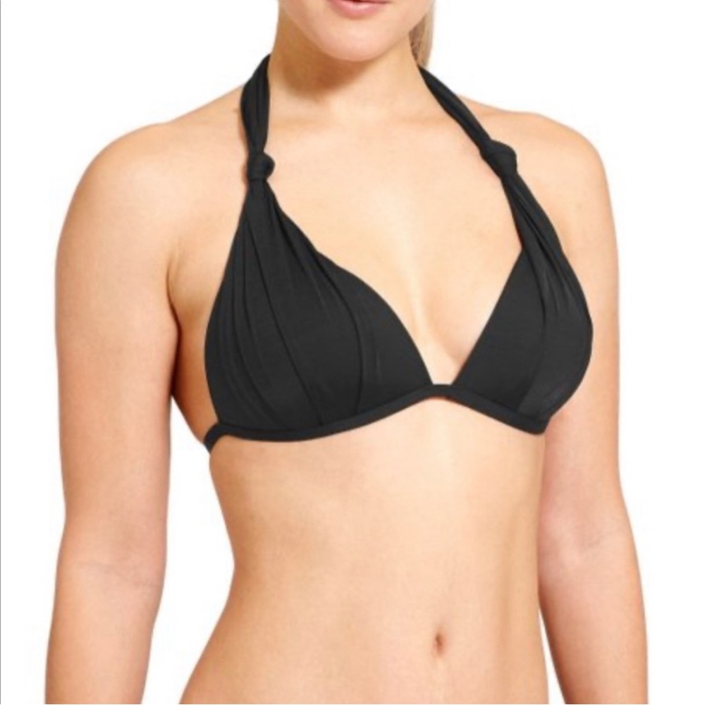 Athleta Aqualuxe Halter Halter Bikini Top  NWT